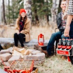 Entertaining with Coca-Cola, fireside camp styled by The TomKat Studio, photos by Ten22 Studio