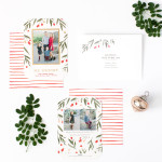 minted winter harvest family holiday card ten22 studio