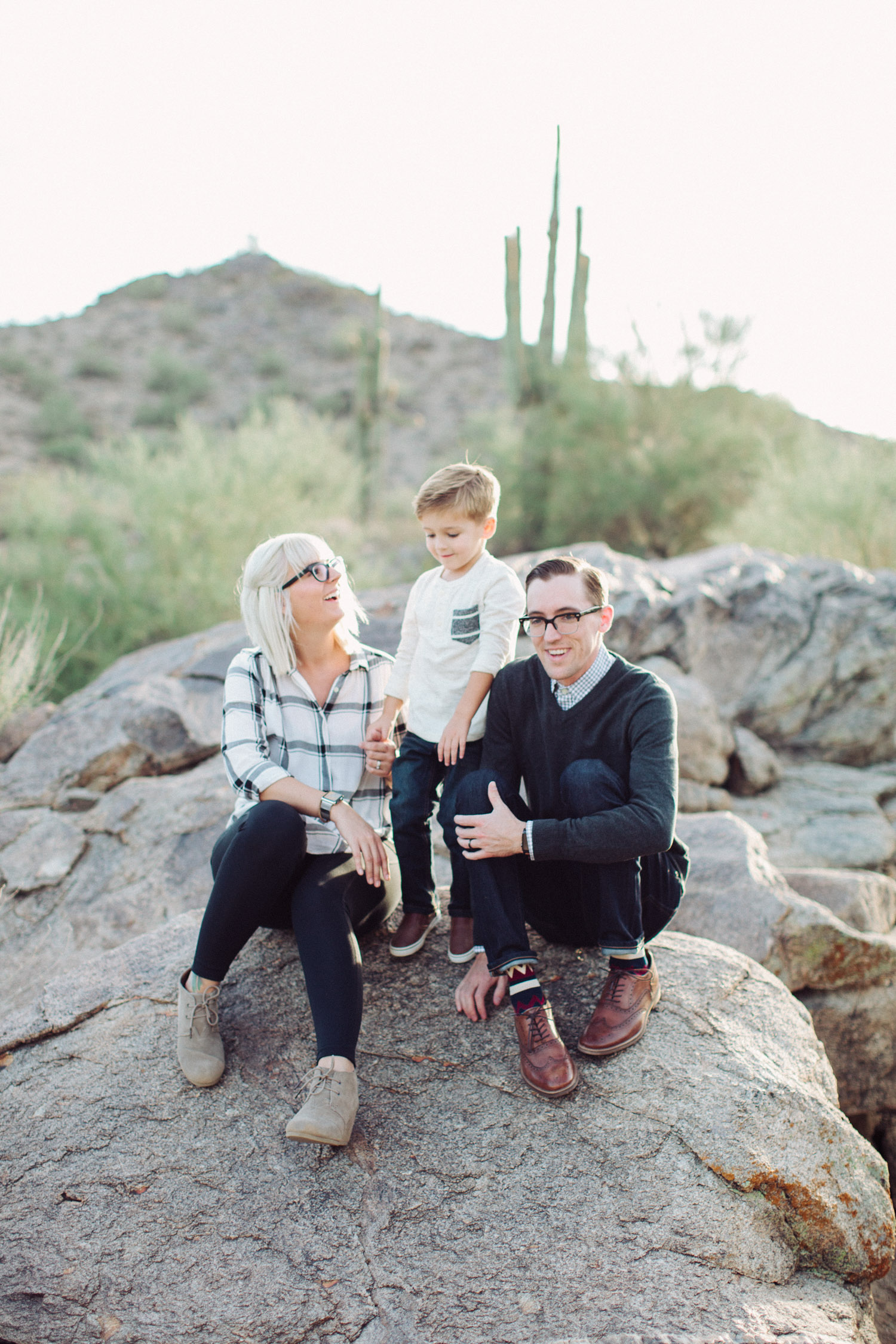 Arizona Desert Family Lifestyle Mini Session