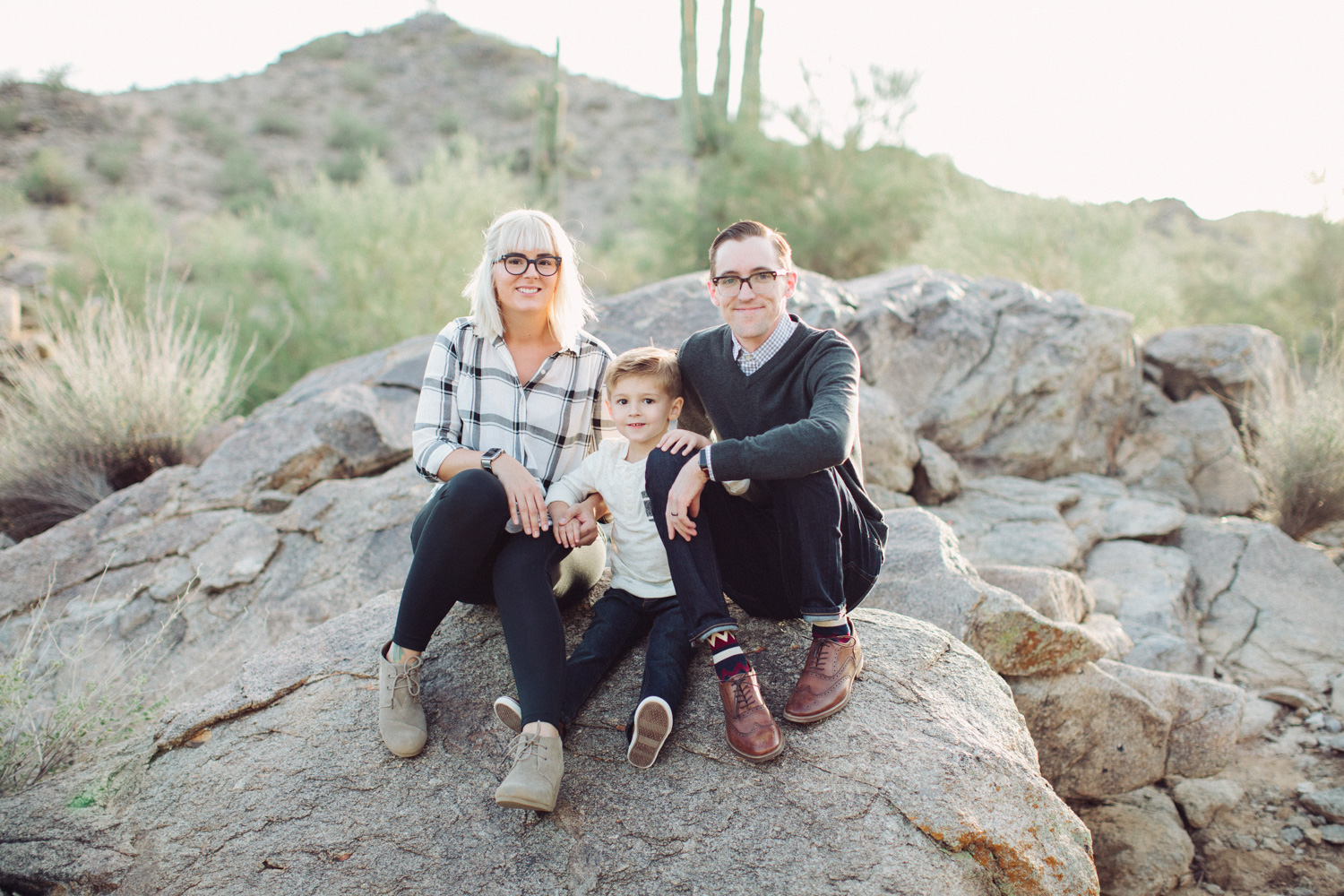 Arizona Desert Family Lifestyle Mini Session