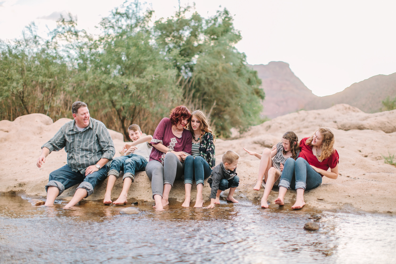 Arizona Desert Family Mini Session
