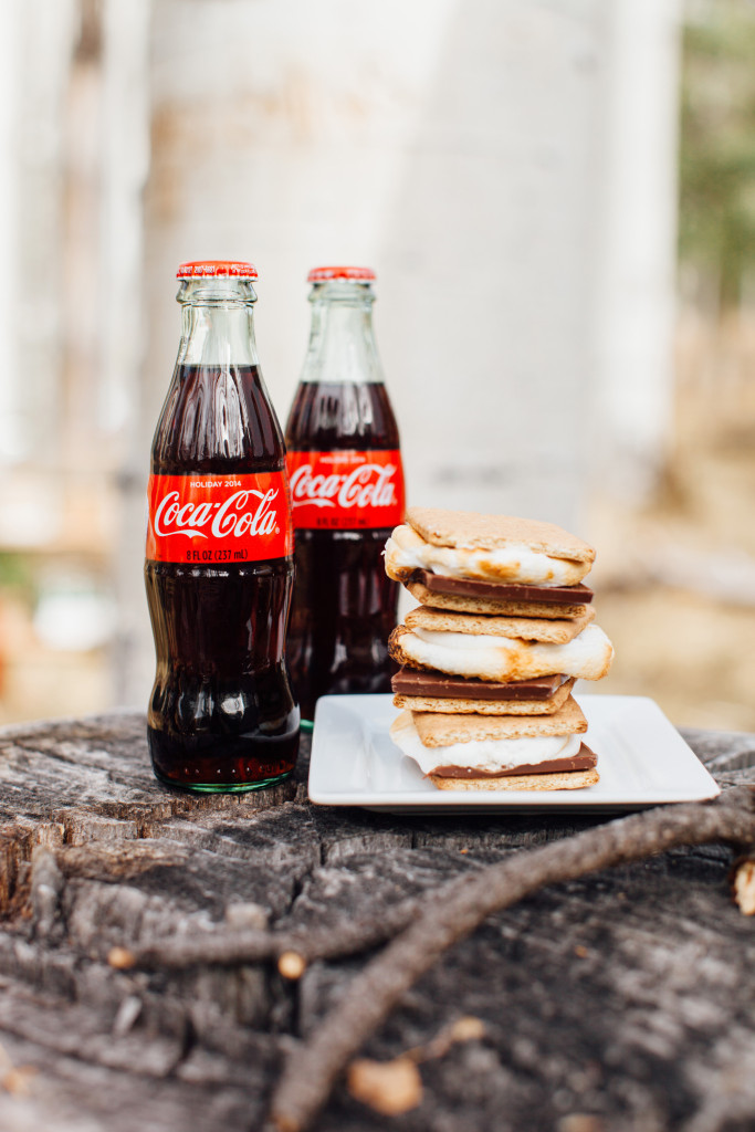 Entertaining with Coca-Cola, fireside camp styled by The TomKat Studio, photos by Ten22 Studio