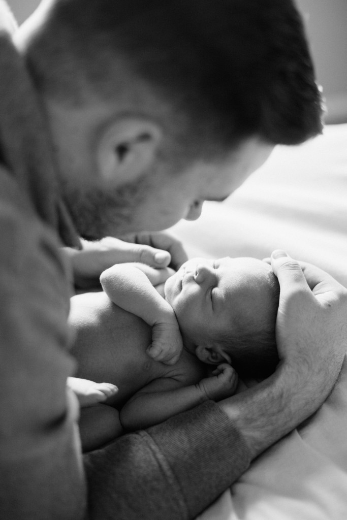 newborn lifestyle photography, family , modern nursery, geometic, newborn boy, gold navy aqua orange, gender neutral, ©ten22 studio